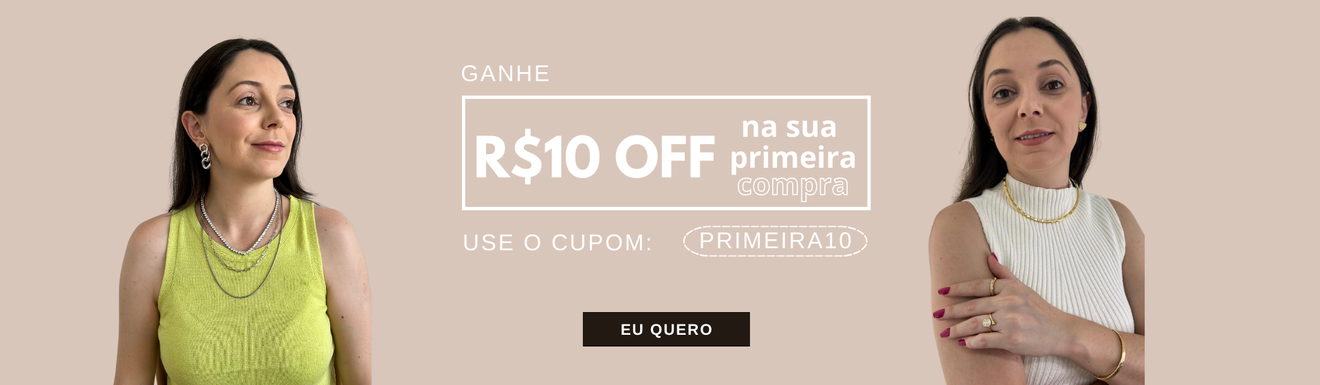 Banner para E-commerce Nova coleção Minimalista